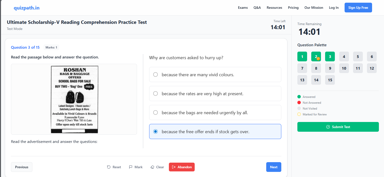QuizPath interactive online testing platform dashboard on mobile and desktop